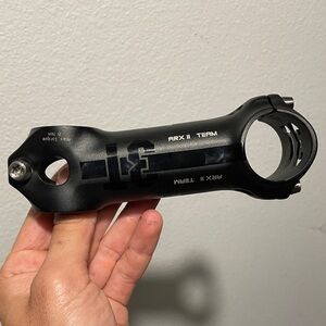 Black ARX II Team Bike Stem 31.8mm clamp diameter